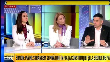 George Simion: „Nu venim cu un program de guvernare, noi venim cu restabilirea democrației”