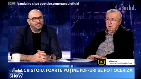 Ion Cristoiu: „Ciolacu va câștiga pe bune, nu pentru că oamenii vor vota împotriva lui Simion. Eu votez cu CIOLACU”