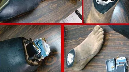 GALERIE FOTO: Cele mai originale moduri de a introduce telefoane mobile în închisori