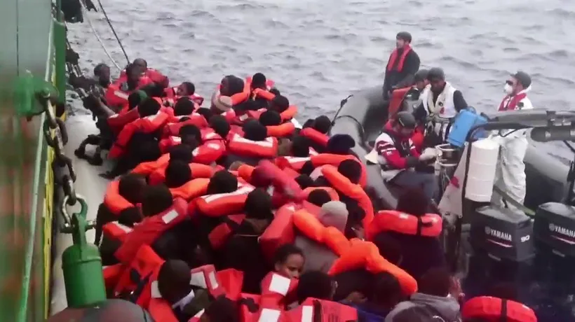 Peste 3.300 de imigranți au fost salvați din Mediterană lângă Libia