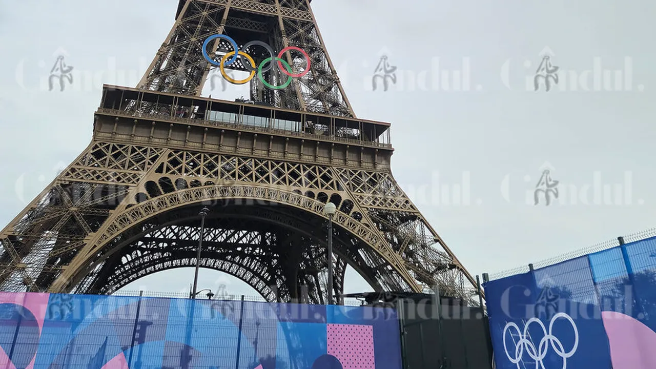 Cum arată PARISUL înainte de ceremonia de deschidere a Jocurilor Olimpice. Fotografii din „Orașul Luminilor”, într-o ipostază cum nu a mai fost văzut