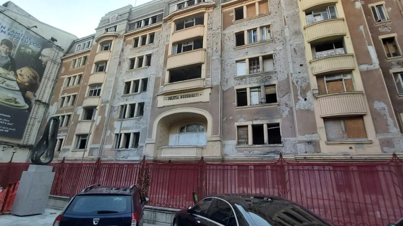 EXCLUSIV. Cum a cheltuit Poliția Capitalei, pe nimic, 3,6 milioane € pentru consolidarea sediului din Calea Victoriei?! Lucrările durează de 12 ani și sunt încă la început!