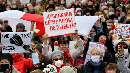 Opoziția din Belarus anunță: Grevă generală în toată țara, în timp ce Lukașenko refuză să-și dea demisia - FOTO