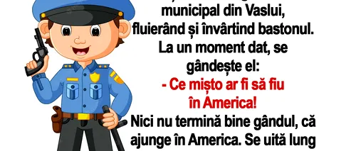 BANCUL ZILEI | Bulă e polițist și se plimbă prin fața cinematografului municipal din Vaslui