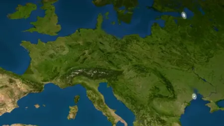 Cum ar arăta Pământul dacă toată gheața de pe suprafața lui s-ar topi. VIDEO