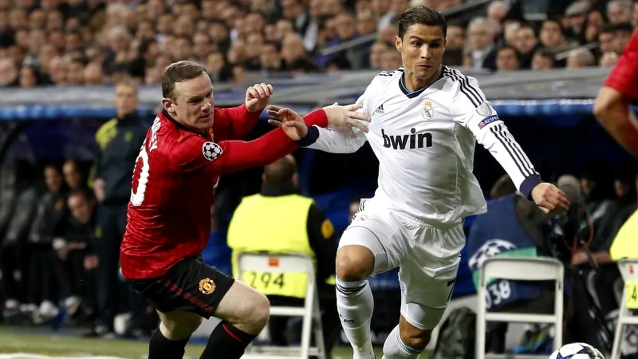 Real Madrid a învins Manchester United cu 2-1 și s-a calificat în sferturile CHAMPIONS LEAGUE