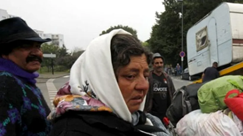O tabără ilegală locuită de aproximativ 750 de cetățeni români și bulgari, evacuată la Lille