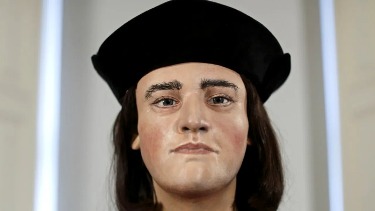 Chipul regelui Richard al III-lea, reconstituit la 500 de ani de la moartea acestuia