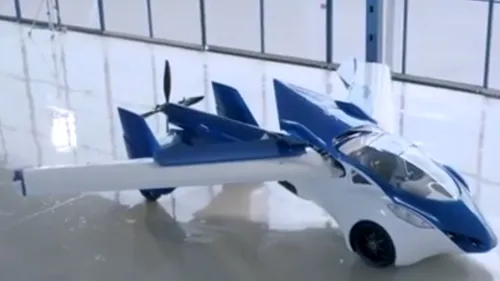 Cum arată mașina zburătoare care va fi gata în 2017