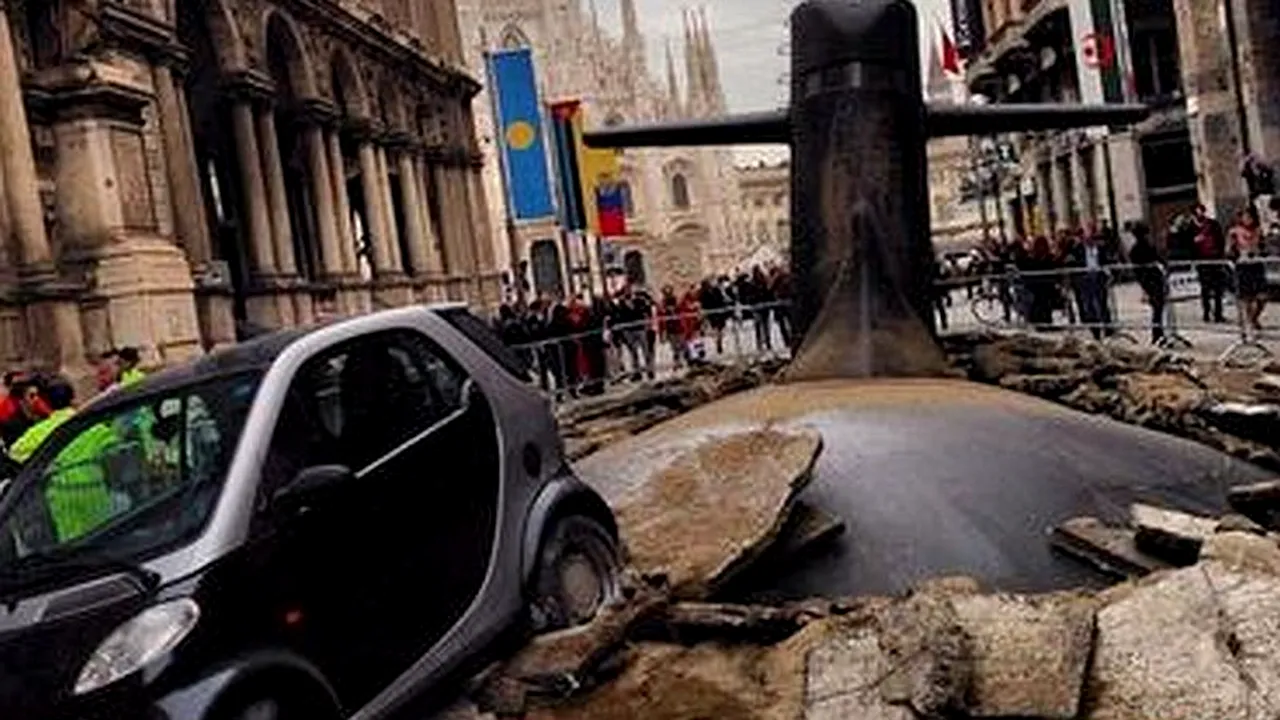 Imaginea care i-a bulversat pe locuitorii din Milano în această dimineață