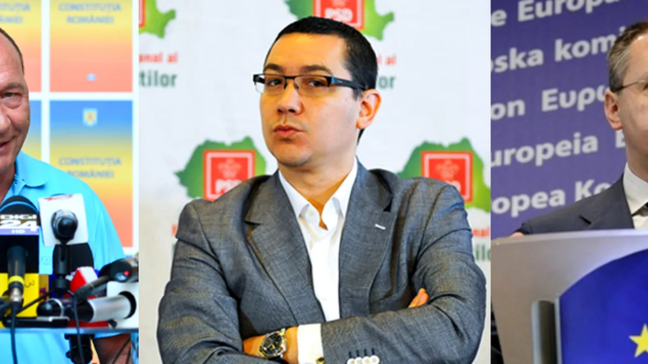 REFERENDUMUL pentru demiterea lui Traian Băsescu va fi urmărit atent de Comisia Europeană