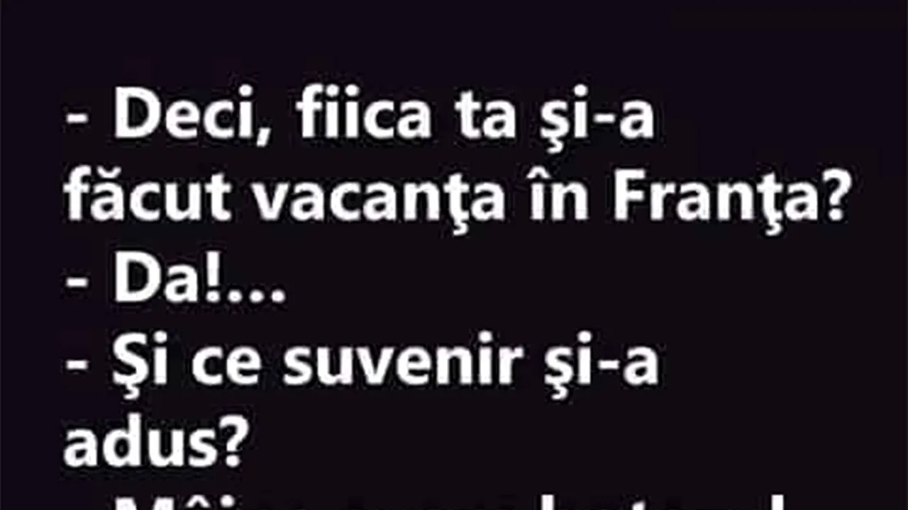 BANCUL ZILEI | Suvenirul din Franța