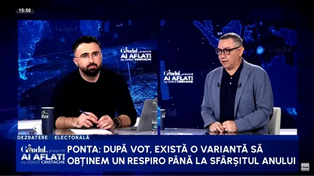 Victor Ponta: „E probabil ca într-o lună să fim în JUNK”