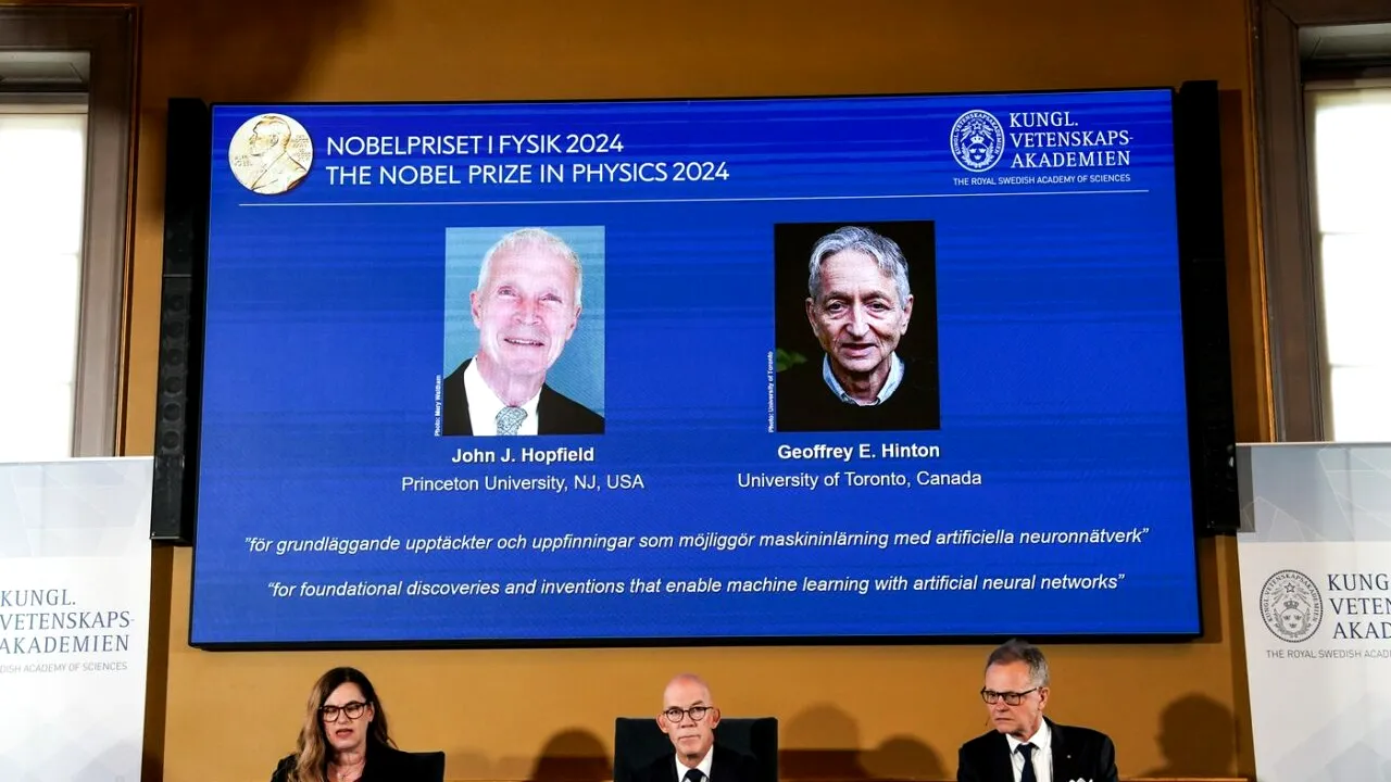 Premiul NOBEL pentru Fizică a fost acordat cercetătorilor John Hopfield și Geoffrey Hinton. Cel din urmă e poreclit „nașul inteligenței artificiale”