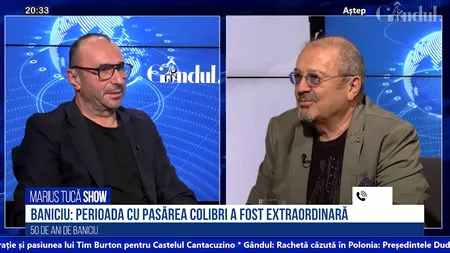 VIDEO | Mircea Baniciu: „Perioada Pasărea Colibri a fost extraordinară. Primul album i-a îmbogățit pe unii”