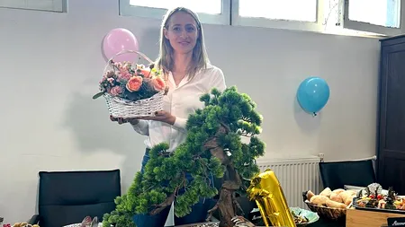 Petrecere surpriză pentru CAMELIA POTEC! Cum au surprins-o colegii!