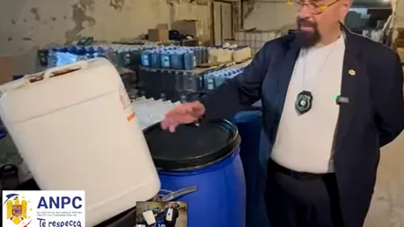 Atenție de unde cumpărați detergent! Piedone a închis o fabrică din Ilfov care funcționa fără autorizație DSP, într-un mediu insalubru