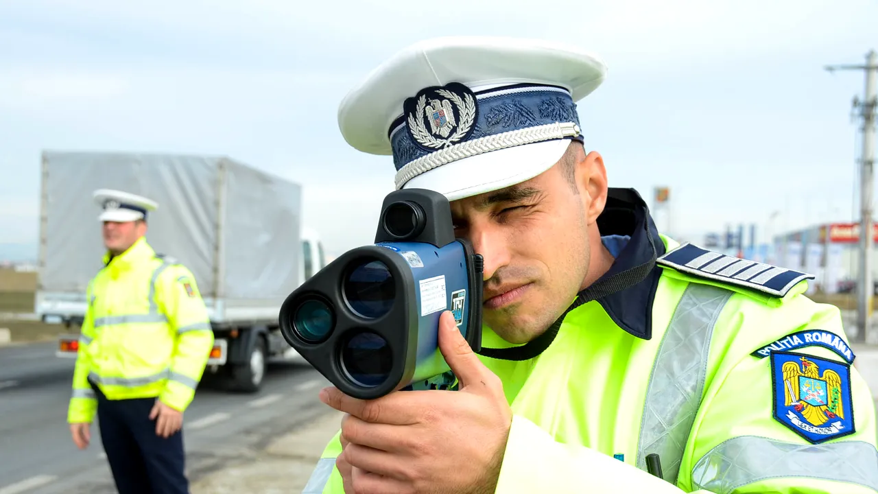 Șoferul care aproape a defectat radarul: cu cât a fost prins pe A3