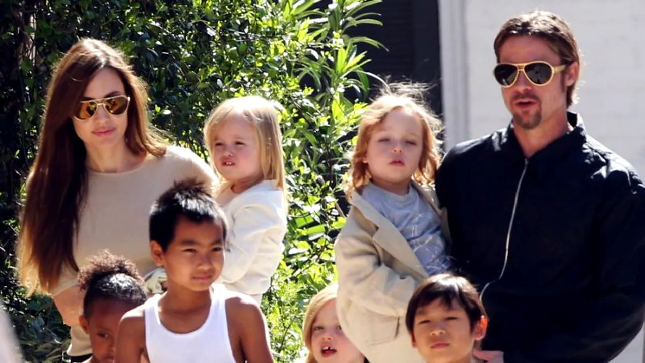Ce fel de nuntă își doresc copiii Angelinei Jolie și a lui Brad Pitt pentru părinții lor