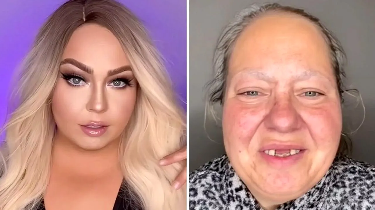 Aceste două femei sunt, de fapt, una și aceeași persoană, la distanță de doar 60 de minute. Ce s-a întâmplat, de fapt