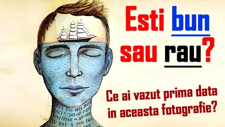 Test psihologic 2023 | Ce vezi prima dată în această imagine? Răspunsul îți va spune dacă ești un om bun sau unul rău