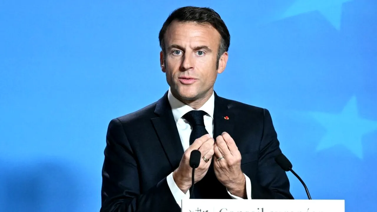 Macron vrea crearea unei „coaliții umanitare” a țărilor europene și cere întreruperea confruntărilor militare în Fâșia Gaza