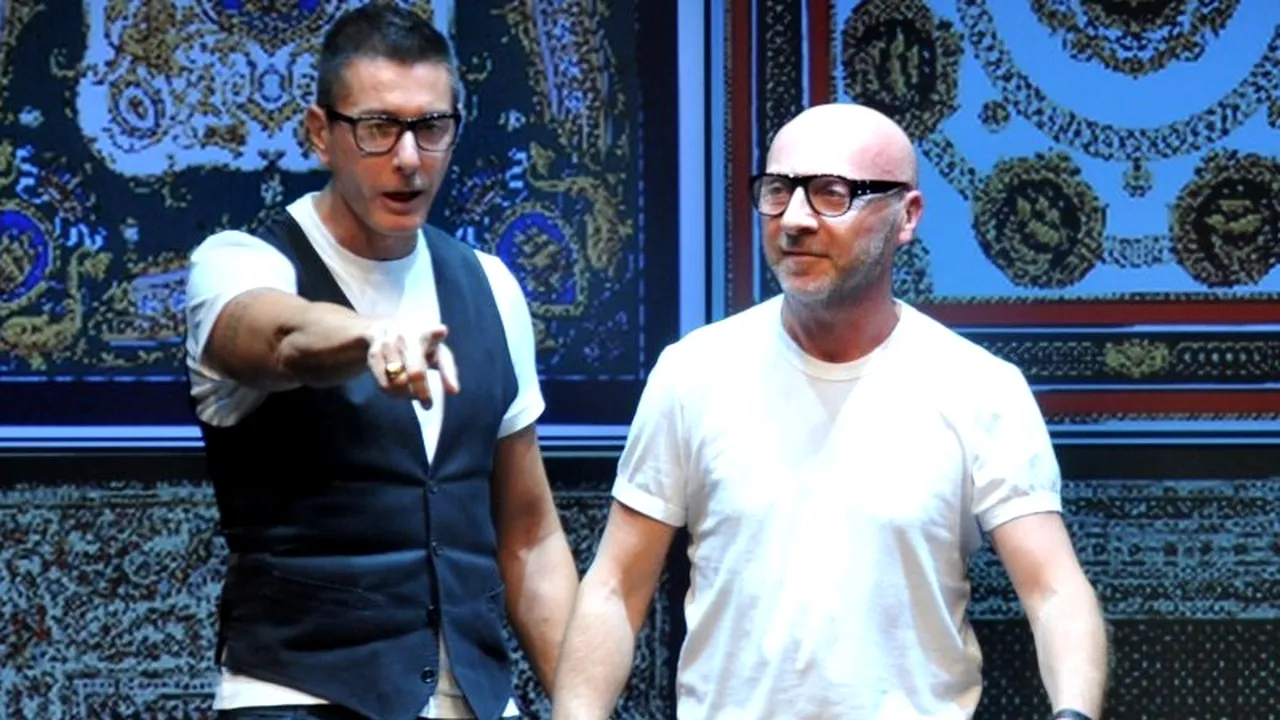 Parchetul italian a cerut doi ani și jumătate de închisoare pentru patronii casei Dolce&Gabbana