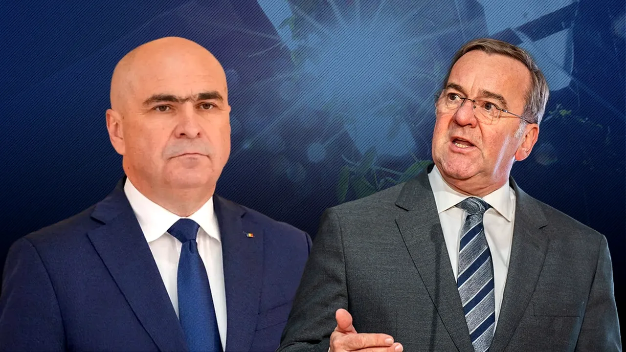 Ministrul Apărării din Germania l-a lăsat cu ochii în soare pe premierul Ilie Bolojan