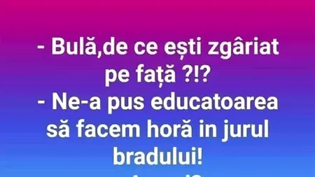 BANC | De ce este Bulă zgâriat pe față