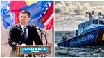 Radu Miruță despre nava care a explodat în Marea Neagră: ”A raportat că fost lovită de ceva dronă”