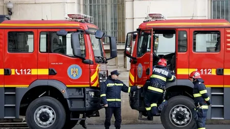 Incendiu la Ministerul Finanțelor. Fumul a fost observat în zona acoperișului, iar pompierii au intervenit imediat