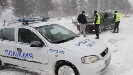 Avertizare de ninsori abundente și vânt puternic în Bulgaria. 22 de zone se află sub cod galben de ninsori. GALERIE FOTO
