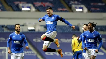 Ianis Hagi, gol de excepție la Rangers! BBC l-a numit „omul meciului” - FOTO/VIDEO