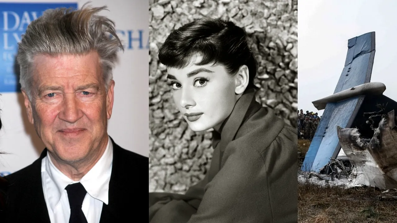 20 IANUARIE, calendarul zilei: David Lynch ar fi împlinit 79 de ani / Se stinge Audrey Hepburn / 11 ani de la accidentul aviatic din Munții Apuseni
