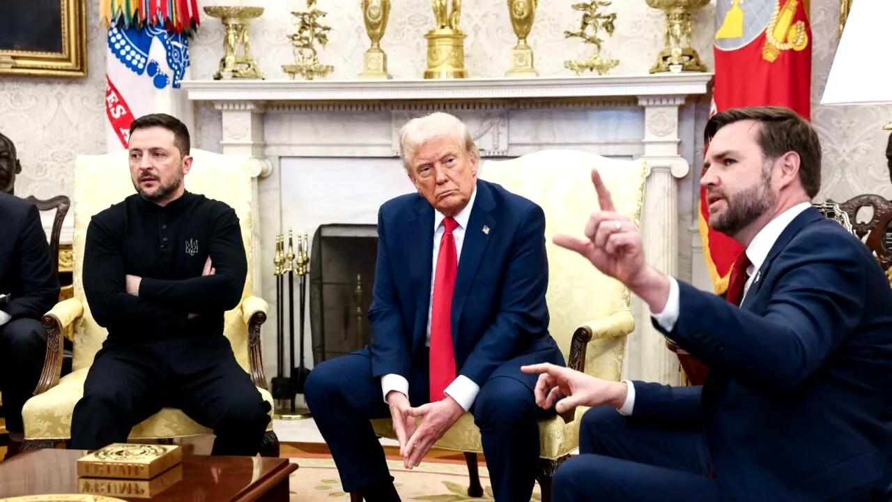 „Ceartă” fără precedent între TRUMP și Zelenski în Biroul Oval. Radu Carp: „Acest acord privind metale rare era o perdea de fum”