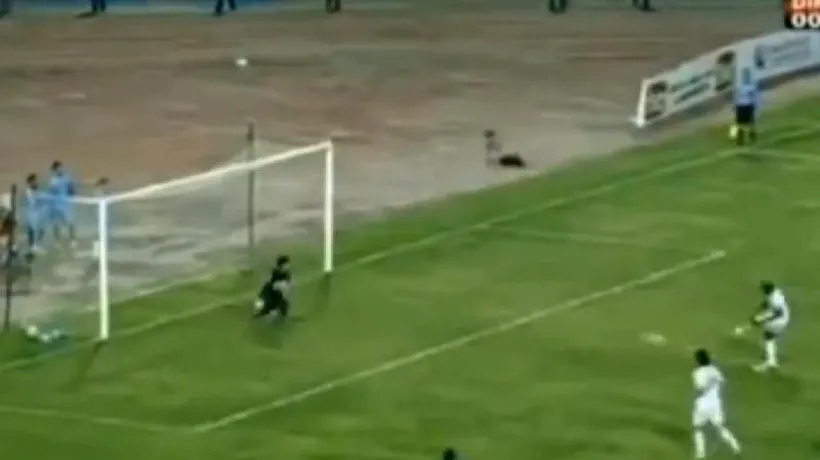 Un gol dintr-o execuție interzisă a făcut senzație într-un amical din Portugalia. VIDEO