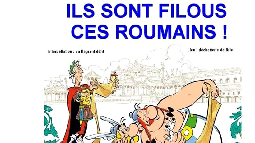Polemici în Franța, după ce Jandarmeria a parodiat doi români găinari