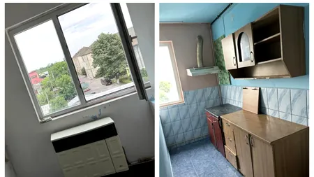 Localitatea din România în care poți cumpăra o garsonieră cu 4.950 de euro. Este utilată cu aer condiționat și cabină de duș