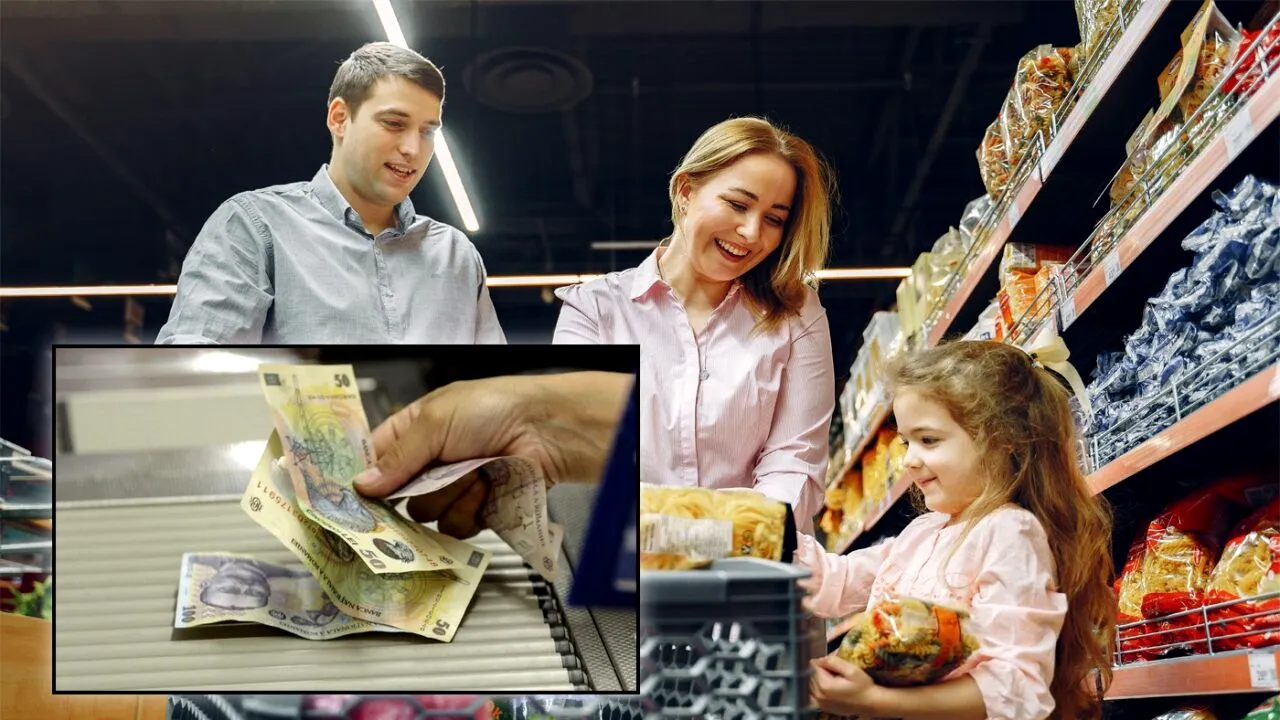 Câți bani cheltuie un român pe alimente, în fiecare lună. Ce loc ocupă România într-un cunoscut clasament
