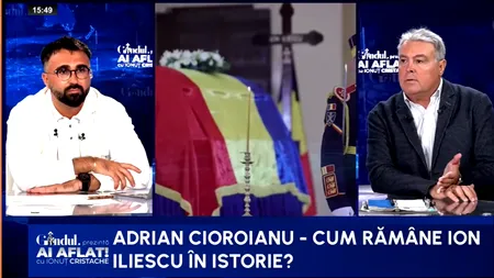 Adrian Cioroianu îl critică pe Nicușor Dan pentru absența de la catafalcul lui Ion Iliescu: Trebuia să vină la funeralii