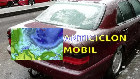 Anticiclonul mobil aduce „iadul alb” peste România. Ninsori abundente și temperaturi extreme