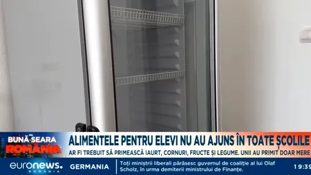 De ce alimentele pentru ELEVI nu au ajuns în toate școlile. „Cornul și laptele”, înlocuite cu un măr, în unele școli