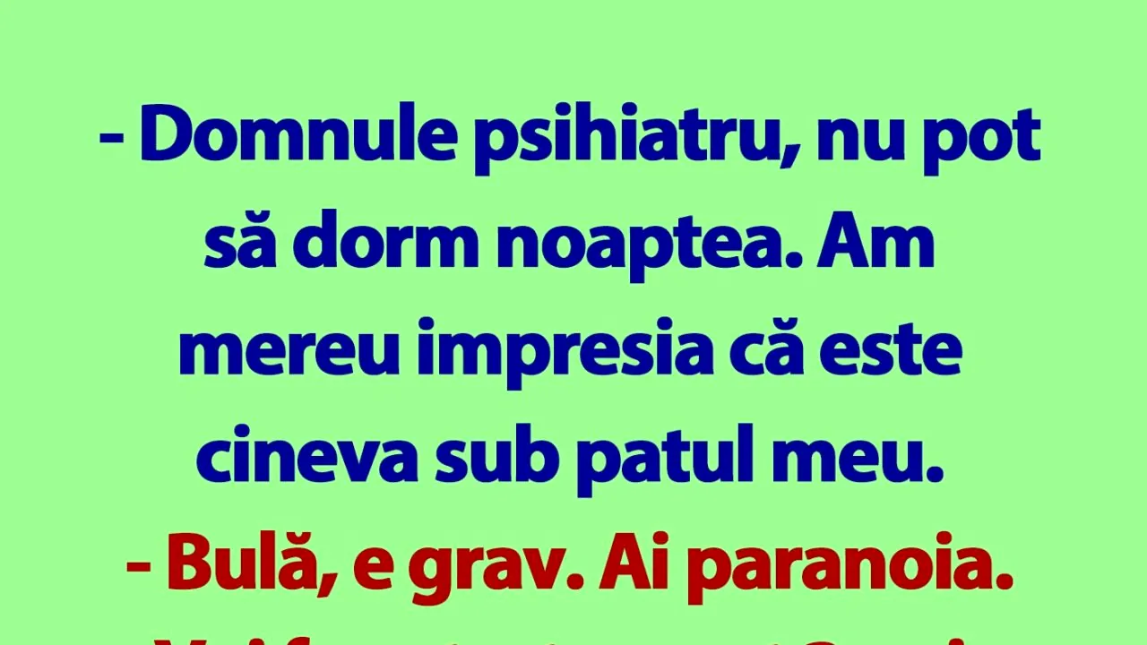 BANC | Paranoia lui Bulă