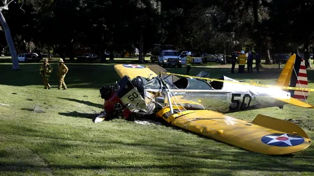 Harrison Ford, GRAV RĂNIT în urma prăbușirii unui avion de epocă