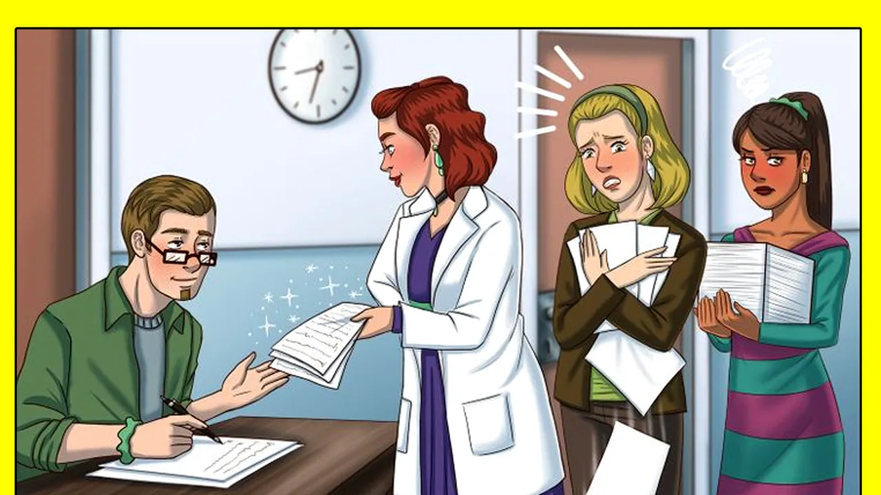 Test de inteligență exclusiv pentru genii | În această imagine apar 3 femei. Care e iubita bărbatului, de fapt?