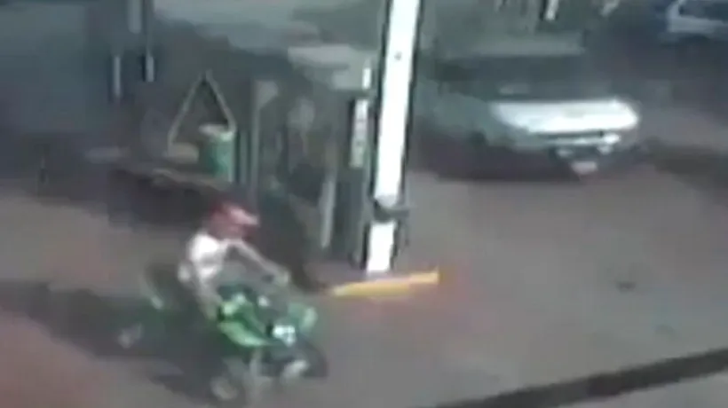 VIDEO. O cameră dintr-o benzinărie a suprins momentul spectaculos. Cu forțele speciale israeliene nu e de glumit