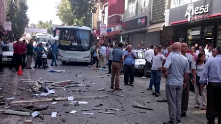 Explozii la două sedii ale unui partid din Turcia