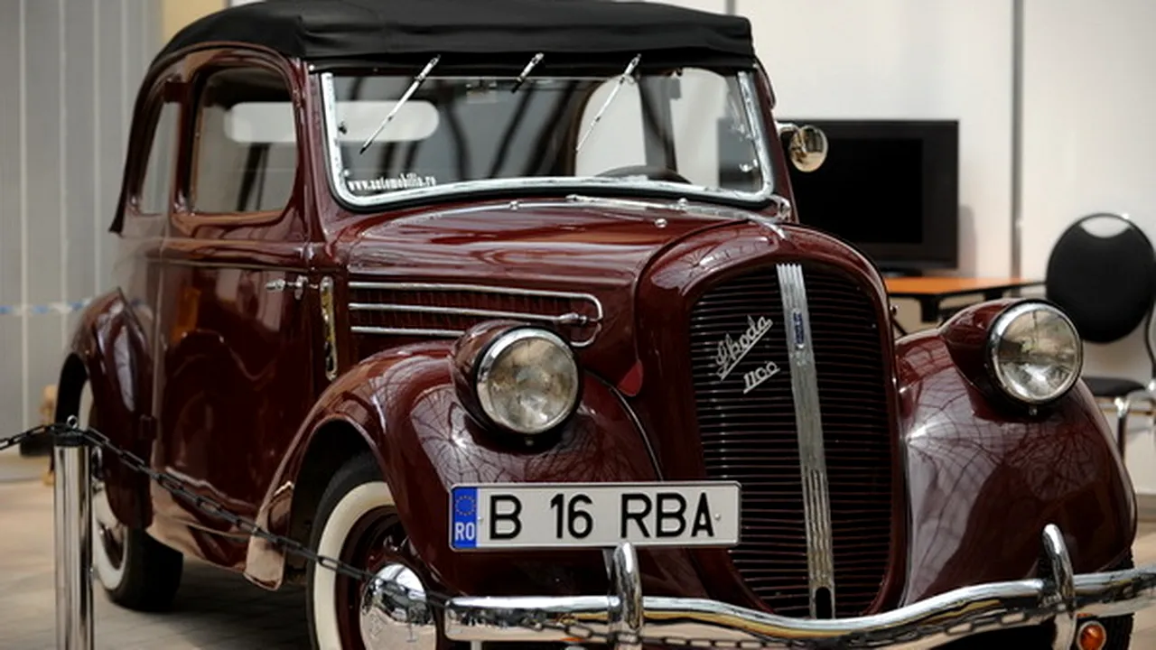 Parada automobilelor de colecție în București