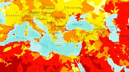 HARTA mondială a problemelor legate de apă. Cum stă România