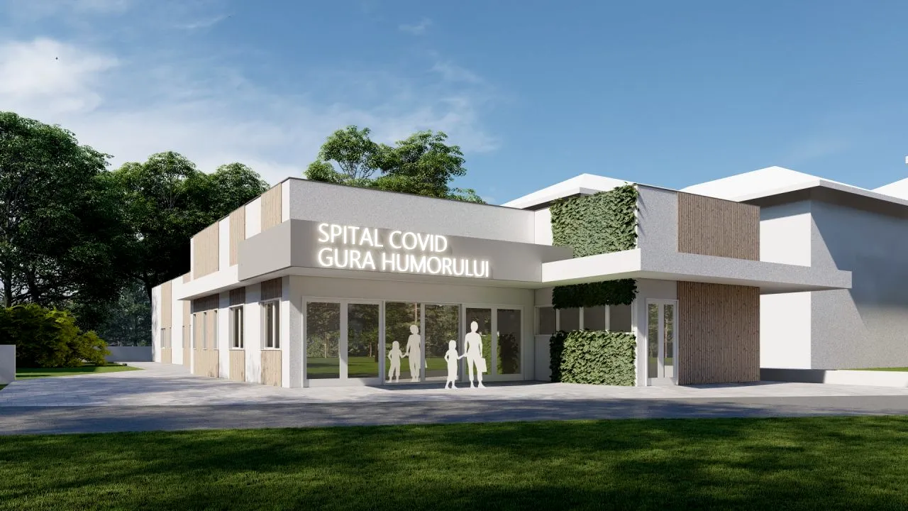 Fundația Umanitară „Jeni Mandachi” construiește o secție COVID-19 la Spitalul Orășenesc din Gura Humorului